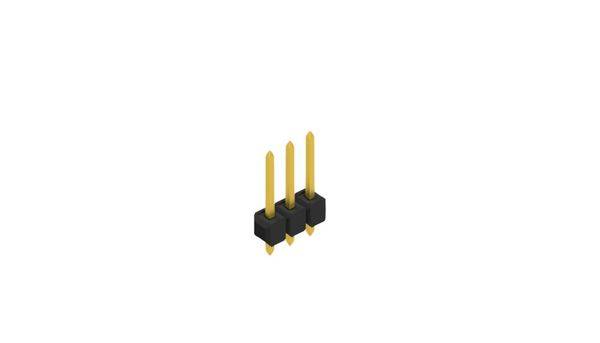 Fischer Elektronik Stiftleiste (Standard) Anzahl Reihen: 1 10053996 10St.