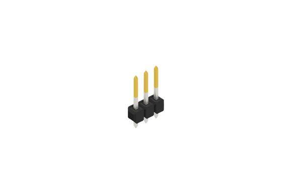 Fischer Elektronik Stiftleiste (Standard) Anzahl Reihen: 1 10053997 10St.