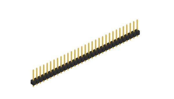 Fischer Elektronik Stiftleiste (Standard) Anzahl Reihen: 1 10054087 10St.
