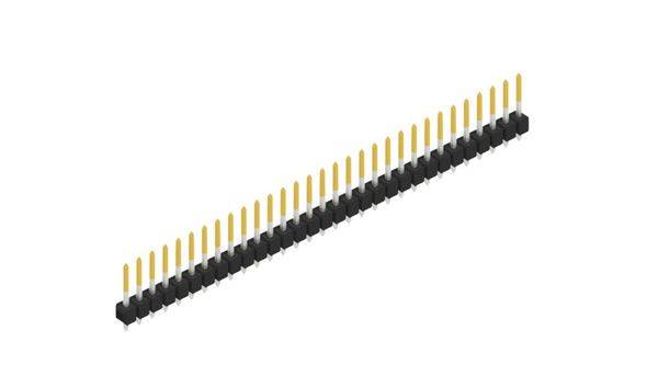Fischer Elektronik Stiftleiste (Standard) Anzahl Reihen: 1 10054088 10St.