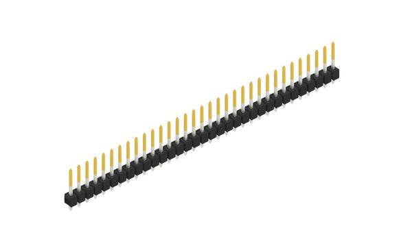 Fischer Elektronik Stiftleiste (Standard) Anzahl Reihen: 1 10054095 10St.