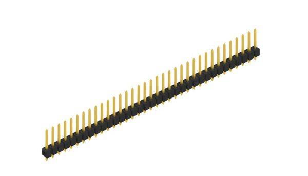 Fischer Elektronik Stiftleiste (Standard) Anzahl Reihen: 1 10054100 10St.