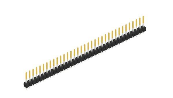 Fischer Elektronik Stiftleiste (Standard) Anzahl Reihen: 1 10054101 10St.