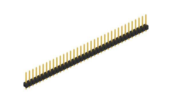 Fischer Elektronik Stiftleiste (Standard) Anzahl Reihen: 1 10054103 10St.