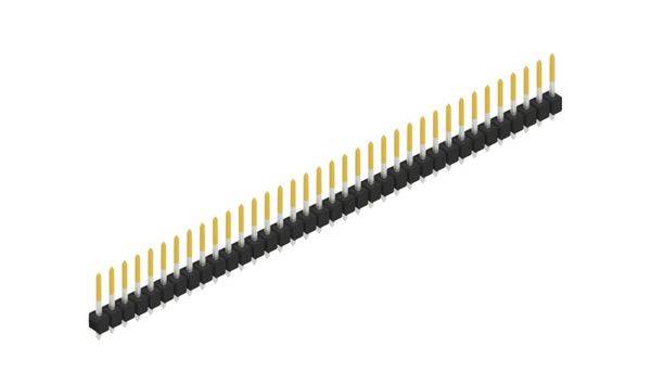 Fischer Elektronik Stiftleiste (Standard) Anzahl Reihen: 1 10054104 10St.