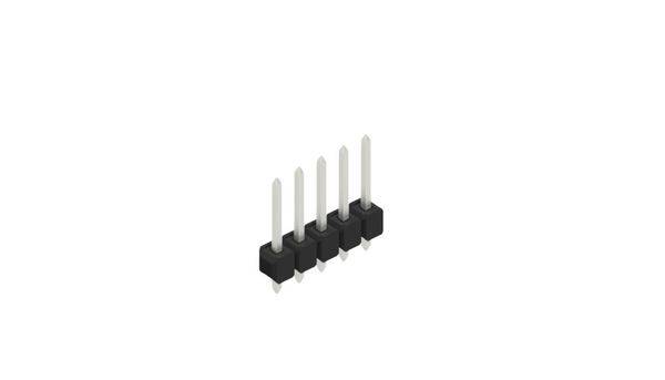 Fischer Elektronik Stiftleiste (Standard) Anzahl Reihen: 1 10054005 10St.