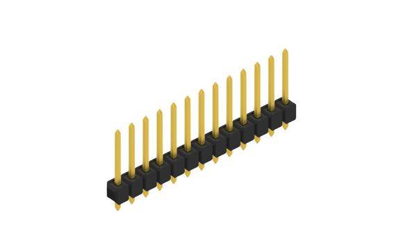 Fischer Elektronik Stiftleiste (Standard) Anzahl Reihen: 1 10054144 10St.