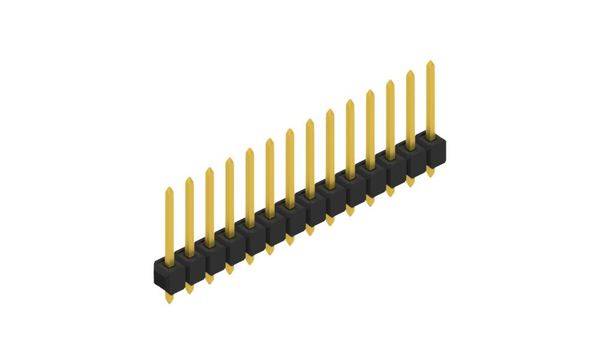 Fischer Elektronik Stiftleiste (Standard) Anzahl Reihen: 1 10054147 10St.