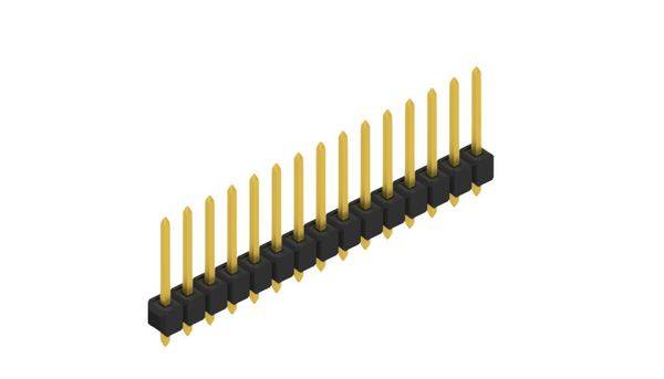 Fischer Elektronik Stiftleiste (Standard) Anzahl Reihen: 1 10054150 10St.