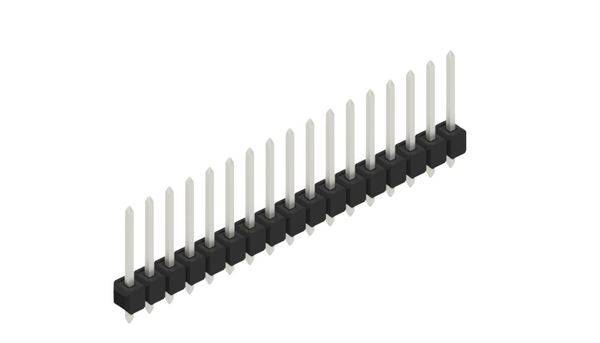 Fischer Elektronik Stiftleiste (Standard) Anzahl Reihen: 1 10054159 10St.