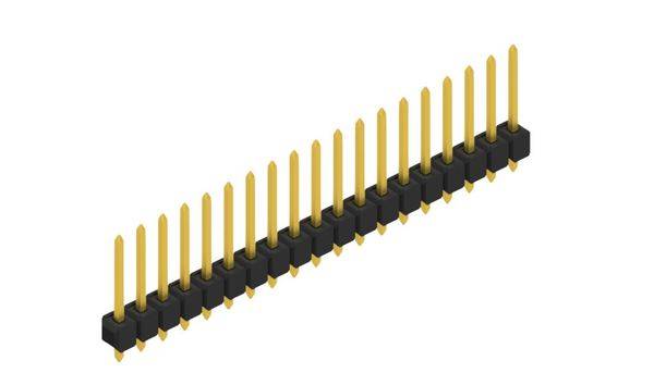 Fischer Elektronik Stiftleiste (Standard) Anzahl Reihen: 1 10054163 10St.