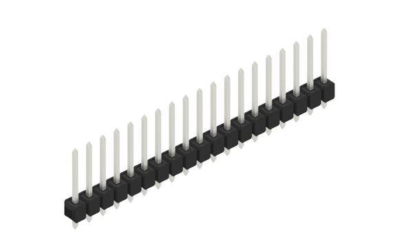 Fischer Elektronik Stiftleiste (Standard) Anzahl Reihen: 1 10054166 10St.