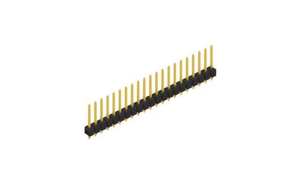 Fischer Elektronik Stiftleiste (Standard) Anzahl Reihen: 1 10054170 10St.