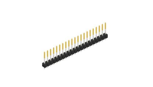 Fischer Elektronik Stiftleiste (Standard) Anzahl Reihen: 1 10054171 10St.