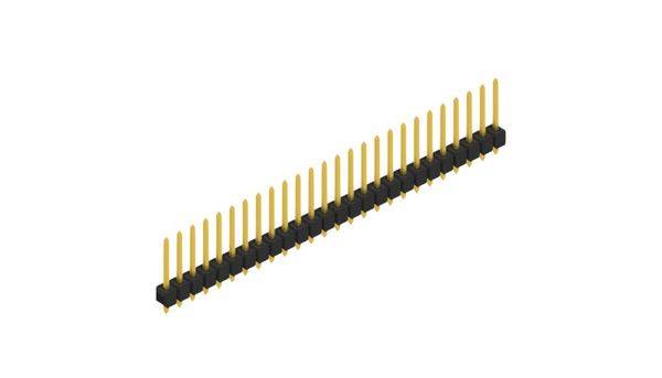 Fischer Elektronik Stiftleiste (Standard) Anzahl Reihen: 1 10054187 10St.