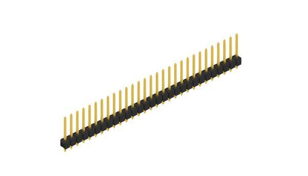 Fischer Elektronik Stiftleiste (Standard) Anzahl Reihen: 1 10054196 10St.