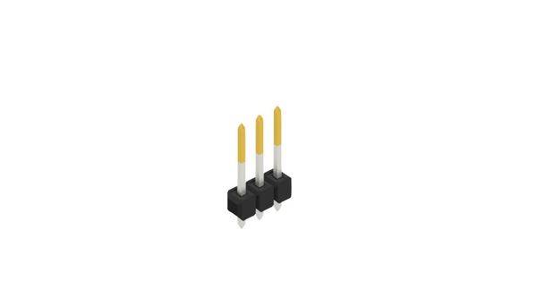 Fischer Elektronik Stiftleiste (Standard) Anzahl Reihen: 1 10054113 10St.