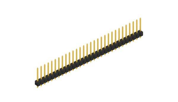 Fischer Elektronik Stiftleiste (Standard) Anzahl Reihen: 1 10054200 10St.