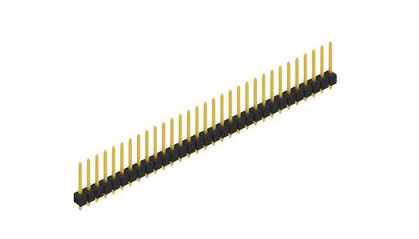 Fischer Elektronik Stiftleiste (Standard) Anzahl Reihen: 1 10054203 10St.