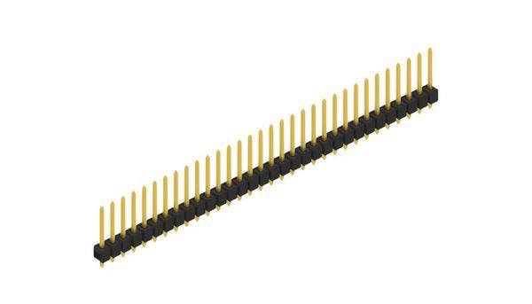 Fischer Elektronik Stiftleiste (Standard) Anzahl Reihen: 1 10054206 10St.