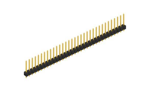Fischer Elektronik Stiftleiste (Standard) Anzahl Reihen: 1 10054209 10St.