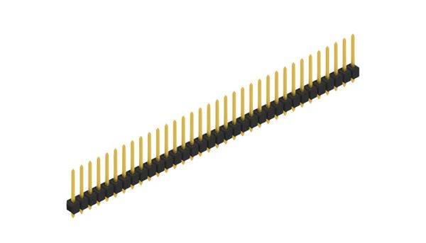 Fischer Elektronik Stiftleiste (Standard) Anzahl Reihen: 1 10054212 10St.