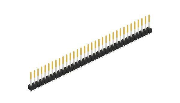 Fischer Elektronik Stiftleiste (Standard) Anzahl Reihen: 1 10054213 10St.