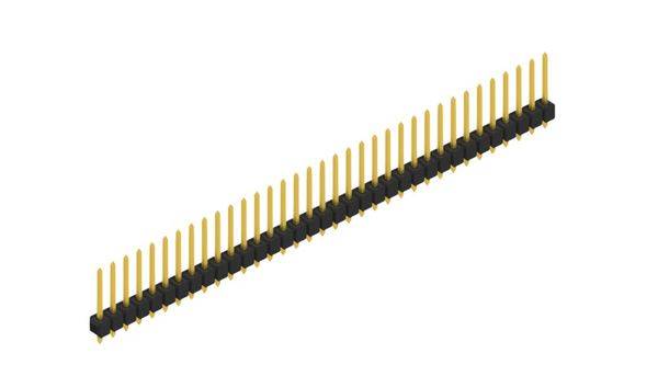 Fischer Elektronik Stiftleiste (Standard) Anzahl Reihen: 1 10054215 10St.