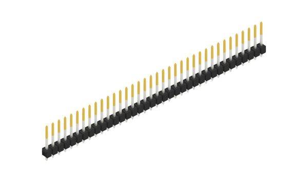 Fischer Elektronik Stiftleiste (Standard) Anzahl Reihen: 1 10054219 10St.