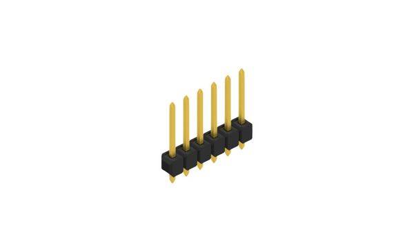 Fischer Elektronik Stiftleiste (Standard) Anzahl Reihen: 1 10054122 10St.