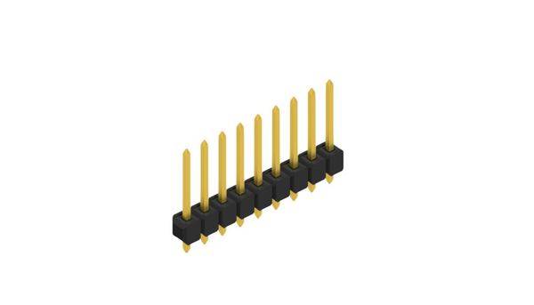 Fischer Elektronik Stiftleiste (Standard) Anzahl Reihen: 1 10054131 10St.