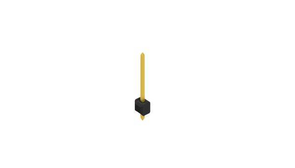 Fischer Elektronik Stiftleiste (Standard) Anzahl Reihen: 1 10054221 10St.