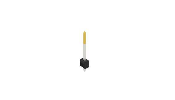 Fischer Elektronik Stiftleiste (Standard) Anzahl Reihen: 1 10054222 10St.