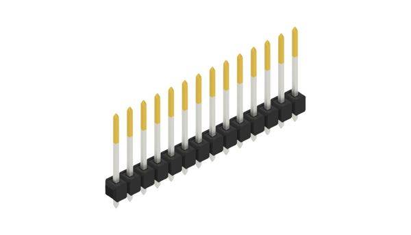 Fischer Elektronik Stiftleiste (Standard) Anzahl Reihen: 1 10054261 10St.
