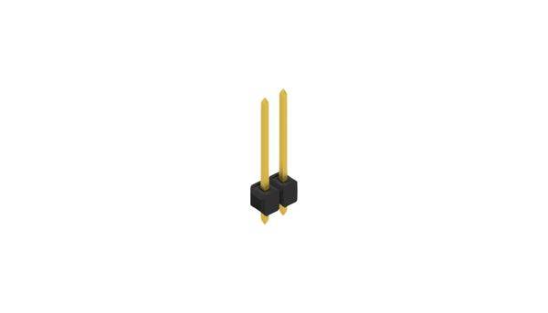 Fischer Elektronik Stiftleiste (Standard) Anzahl Reihen: 1 10054224 10St.