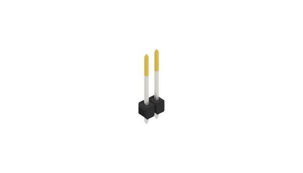 Fischer Elektronik Stiftleiste (Standard) Anzahl Reihen: 1 10054225 10St.