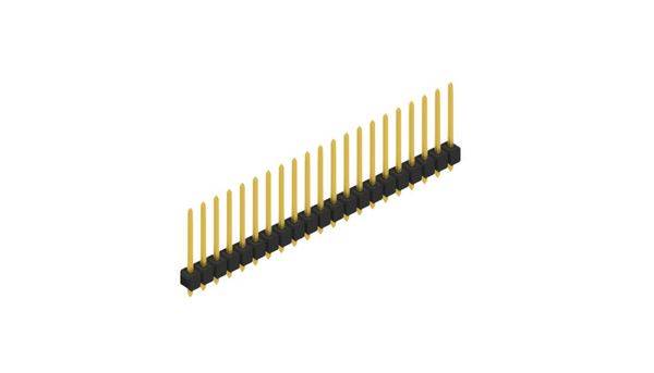 Fischer Elektronik Stiftleiste (Standard) Anzahl Reihen: 1 10054282 10St.