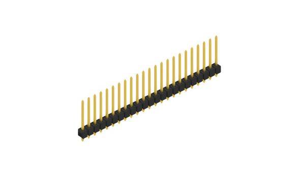 Fischer Elektronik Stiftleiste (Standard) Anzahl Reihen: 1 10054288 10St.