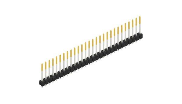 Fischer Elektronik Stiftleiste (Standard) Anzahl Reihen: 1 10054306 10St.