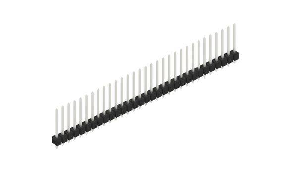 Fischer Elektronik Stiftleiste (Standard) Anzahl Reihen: 1 10054316 10St.