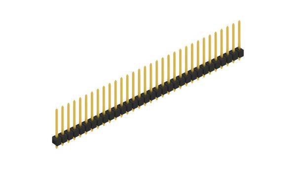 Fischer Elektronik Stiftleiste (Standard) Anzahl Reihen: 1 10054317 10St.