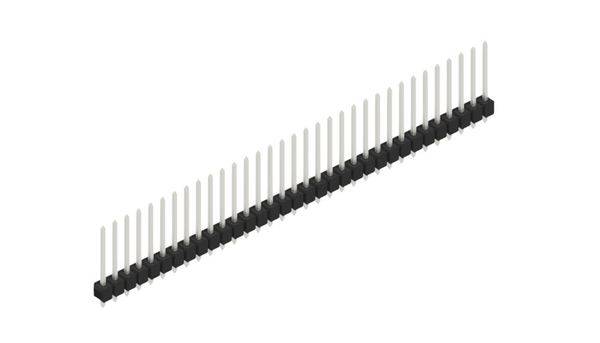 Fischer Elektronik Stiftleiste (Standard) Anzahl Reihen: 1 10054323 10St.