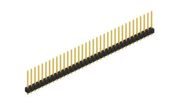 Fischer Elektronik Stiftleiste (Standard) Anzahl Reihen: 1 10054327 10St.