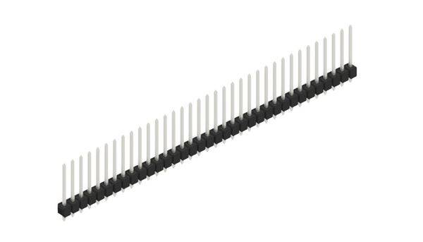 Fischer Elektronik Stiftleiste (Standard) Anzahl Reihen: 1 10054329 10St.