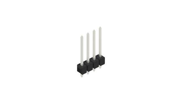 Fischer Elektronik Stiftleiste (Standard) Anzahl Reihen: 1 10054232 10St.