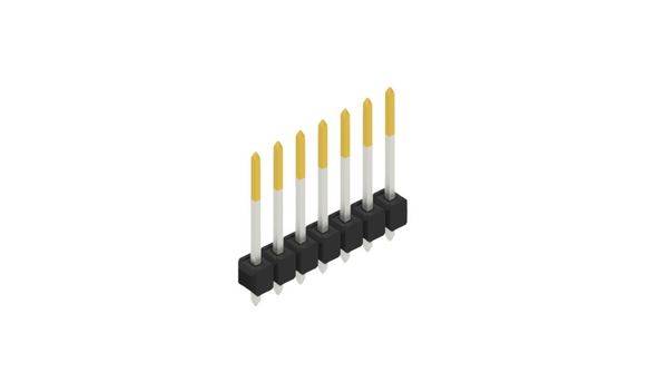 Fischer Elektronik Stiftleiste (Standard) Anzahl Reihen: 1 10054240 10St.
