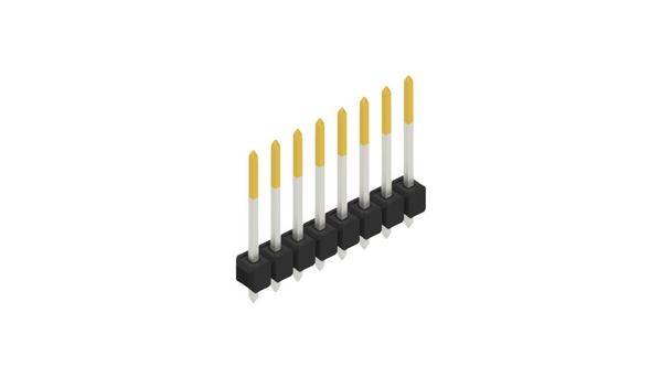 Fischer Elektronik Stiftleiste (Standard) Anzahl Reihen: 1 10054243 10St.