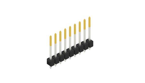 Fischer Elektronik Stiftleiste (Standard) Anzahl Reihen: 1 10054246 10St.