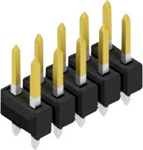 Fischer Elektronik Stiftleiste (Standard) Anzahl Reihen: 2 10054346 10St.