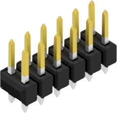 Fischer Elektronik Stiftleiste (Standard) Anzahl Reihen: 2 10054349 10St.